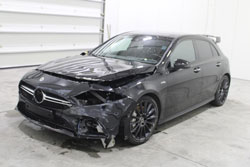 Damaged Mercedes Bought For Cash